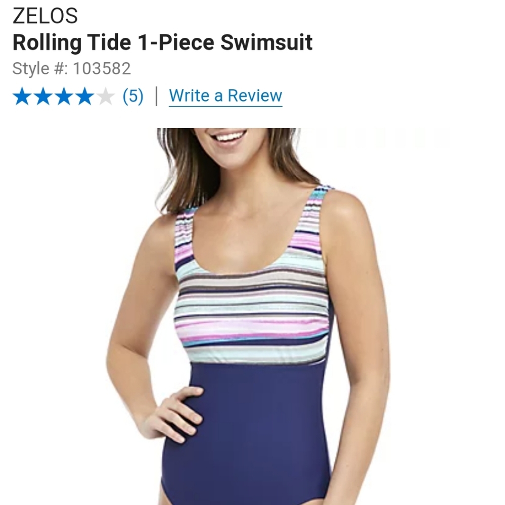 Nwt Zelos swimsuit